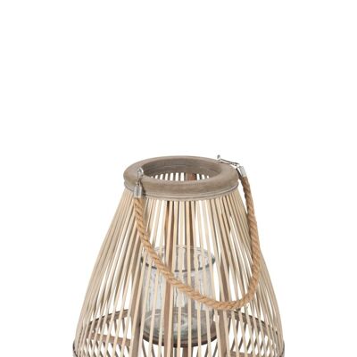 farol forma de pera bambu gris medium-96214