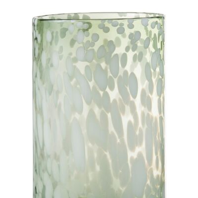 fotosforo mancha decorativo cristal verde/blanco large-96630