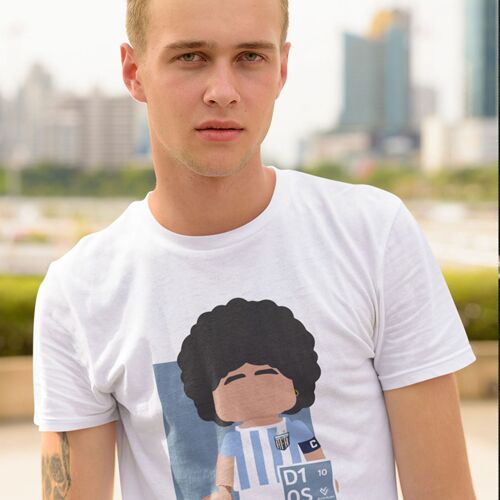 T-shirt Homme Blanc Collection #10 - Diego