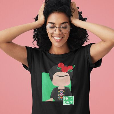 Colección de camisetas de mujer negra # 16 - Frida