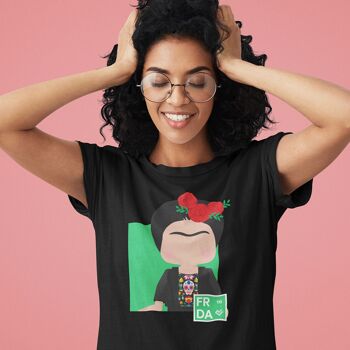 T-shirt Femme Noir Collection #16 - Frida