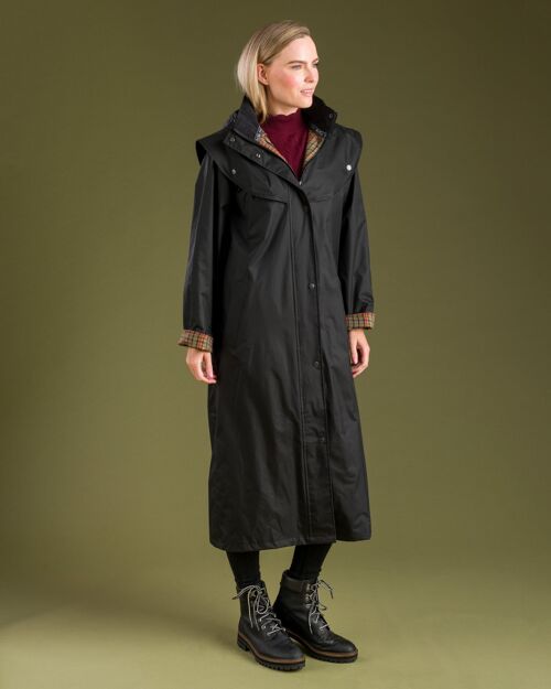 Black Malvern Waterproof Coat