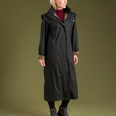 Black Malvern Waterproof Coat