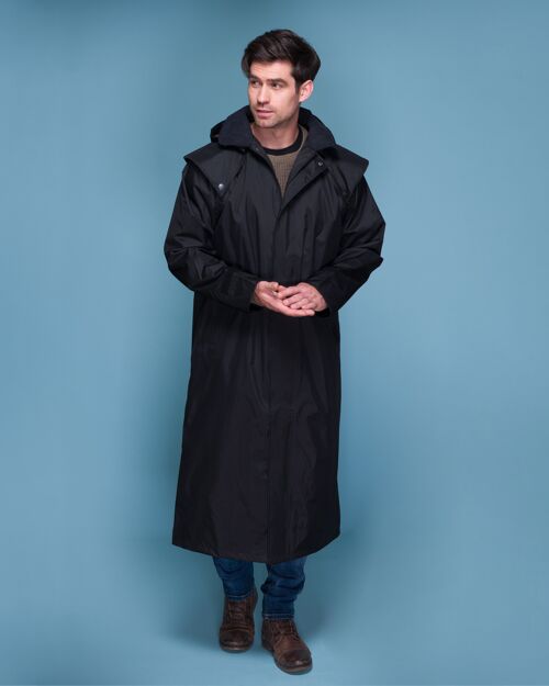 Black Lambourne Waterproof Coat