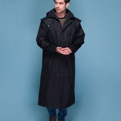 Cappotto impermeabile nero Lambourne