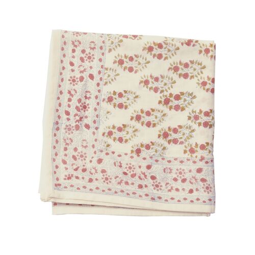 Foulard imprimé “fleurs indiennes” Primerose Rosée Enfant