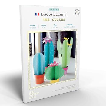 French'Kits - Décoration - Les cactus 1