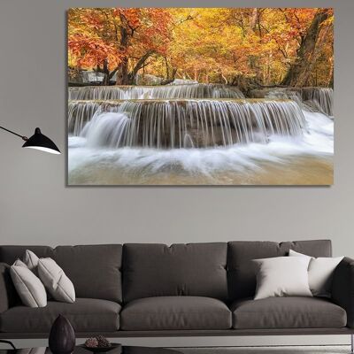 Canvas Autumn Waterfall -1 Parte - S