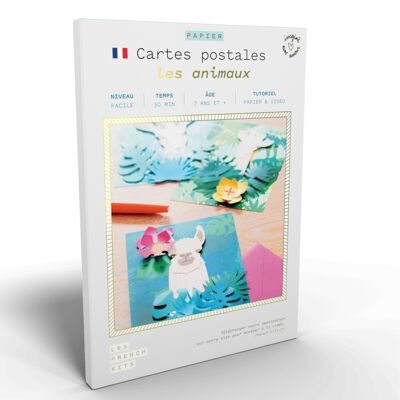 French'Kits - Cartes Postales - Les animaux