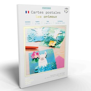 French'Kits - Cartes Postales - Les animaux 1