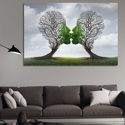 Canvas Baciare alberi -1 Parte - S