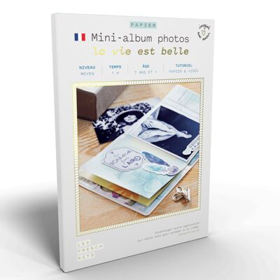 French'Kits - Mini-Fotoalben - Das Leben ist schön