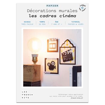 French'Kits - Décorations murales - Cadre cinéma 2