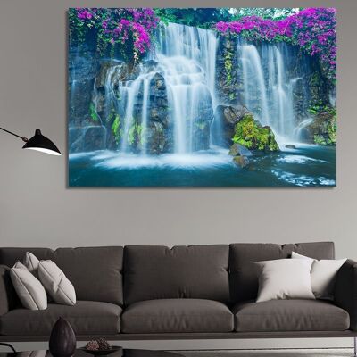 Canvas Waterfall -1 Part - S