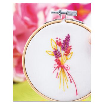 French'Kits - Broderie décorative - Fleurs des champs 4