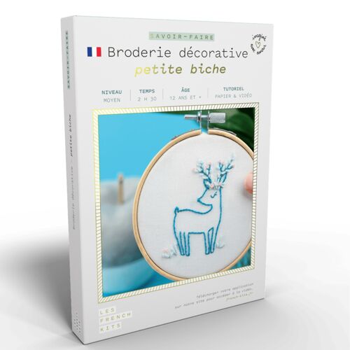 French'Kits - Broderie décorative - Petite Biche