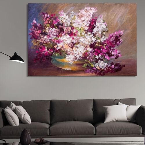 Canvas Lilacs -1 Part - S