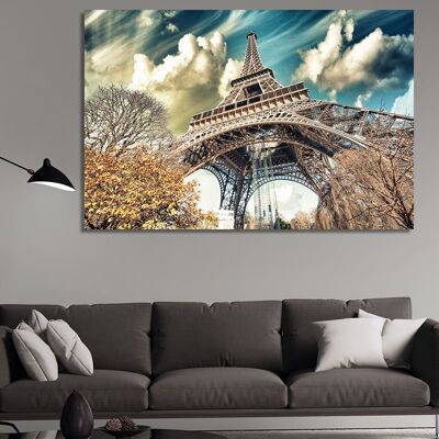 Straßenansicht des Eiffelturms -1 Teil - S