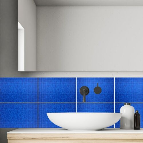 Tile decoration - rectangular, self-adhesive, waterproof, design 100