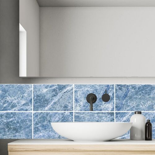 Tile decoration - rectangular, self-adhesive, waterproof, design 103