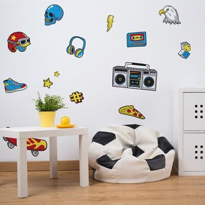 Teen - Stickers for a boy's room