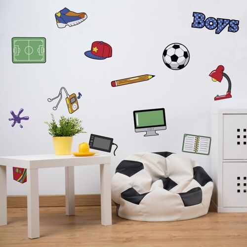 Football - stickers for a boy's room