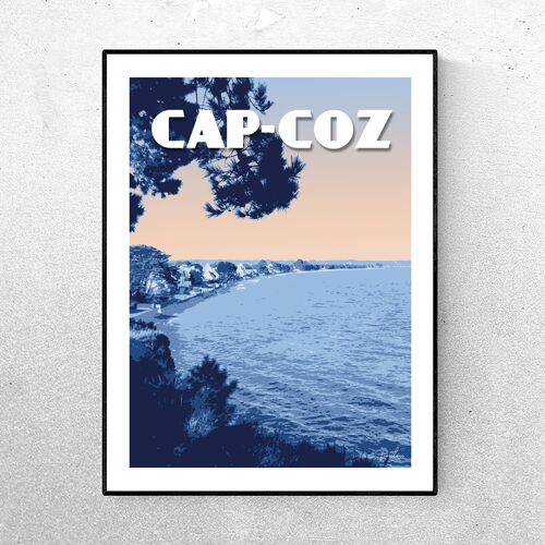 AFFICHE CAP-COZ - Bleu