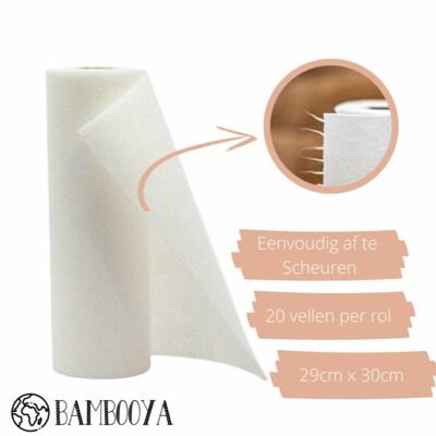 Bamboo Reusable Kitchen Towel