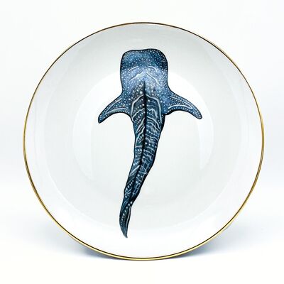 WHALE SHARK FLAT DISH