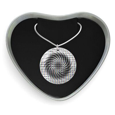 Spiral pattern Sterling Silver Neclace