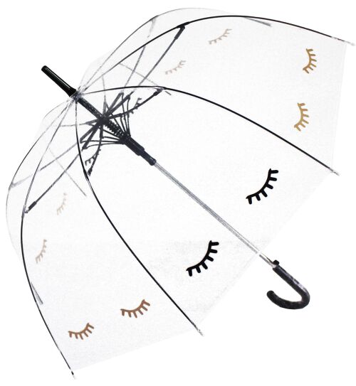Umbrella - Sleepy Eyes Transparent, Regenschirm, Parapluie, Paraguas