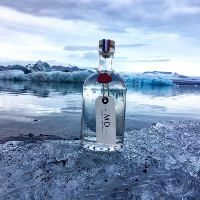 Bouteille de Gin cuvée "Terre de glace" 70cl 43%vol