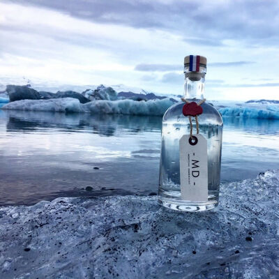 Bottle of Gin cuvée "Terre de glace" 70cl 43% vol