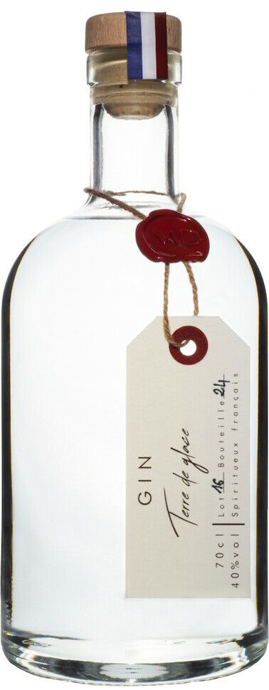 Gin cuvée "Terre de Glace", 43% vol, 70cl