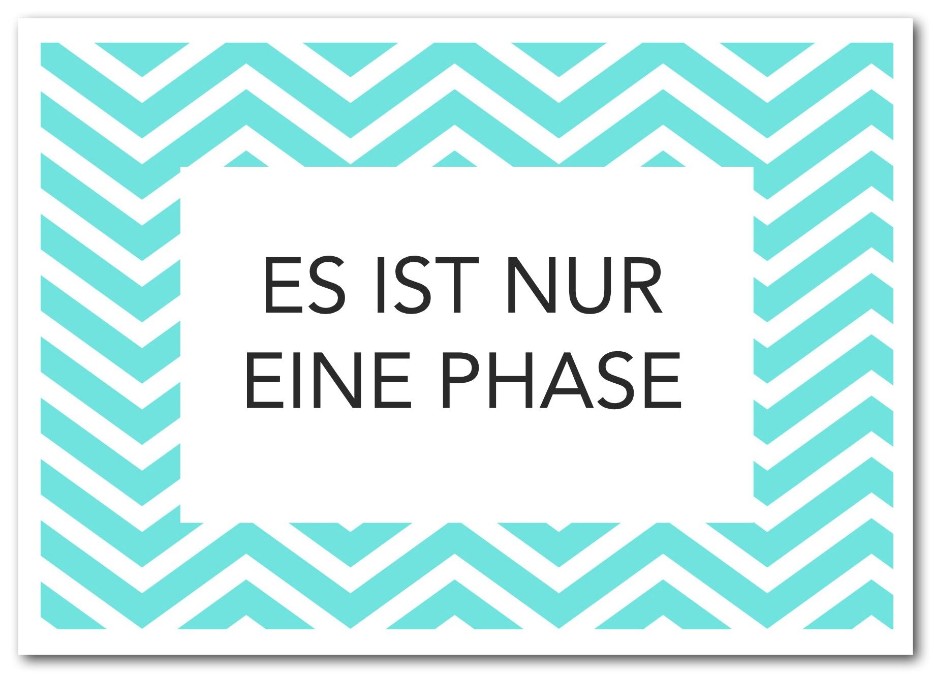 Cartolina "È solo una fase"