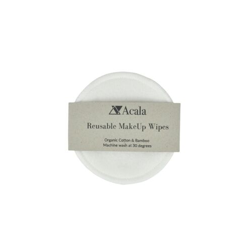 Reusable MakeUp Wipes -  5 Pack