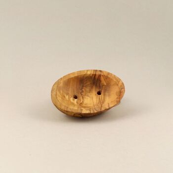 bol en bois d'olivier • S (env. 9cm) 2