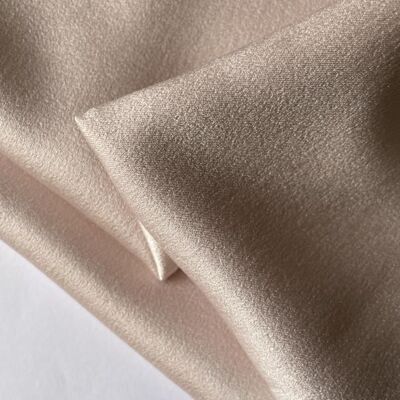 Crepe Satin beige