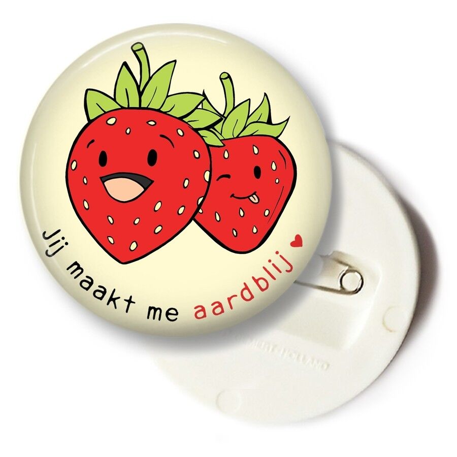 Button "Du machst mich glücklich" - groß