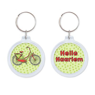 Portachiavi - Hello Haarlem - Bicicletta