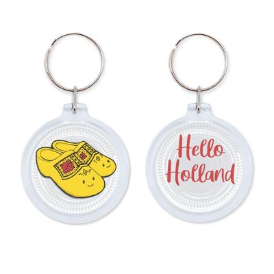 Keychain - Hello Holland - Clogs