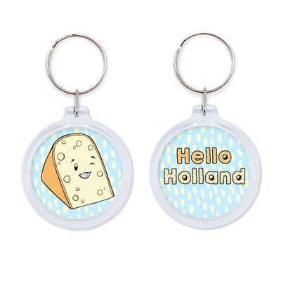 Llavero - Hello Holland - Queso
