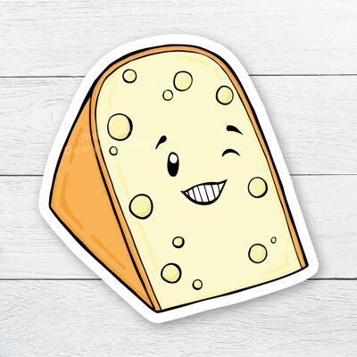 Sticker with Dutch Cheese
