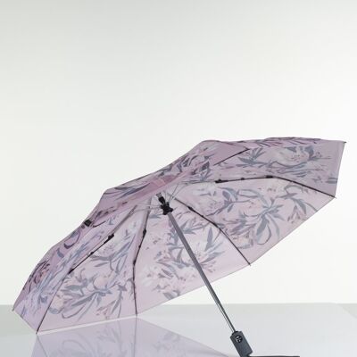 Umbrella - Fully Automatic Folding - 8772 - Rose w/ Flowers