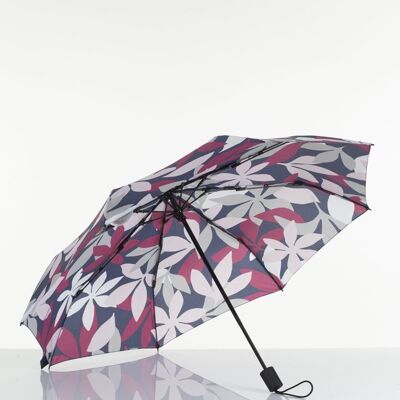Umbrella - Durable Folding  - 8775 - Flowers Fuchsia