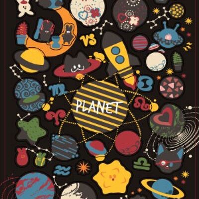 Stickers planètes