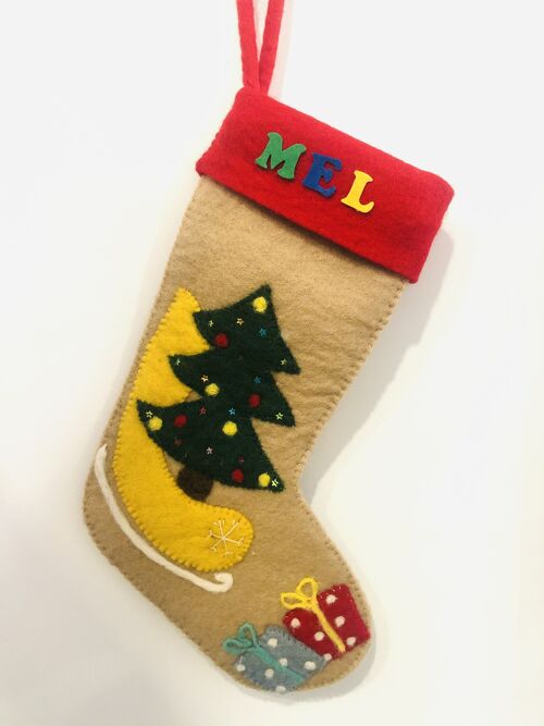 Personalized Animal and Holiday Themed Stockings - Christmas #1