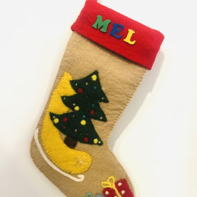 Calze personalizzate a tema animali e festività - Natale #1
