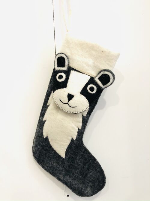 Personalized Animal and Holiday Themed Stockings - Panda