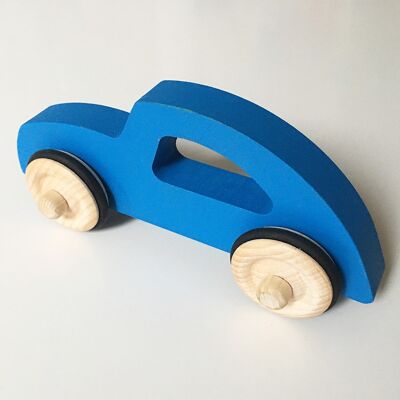 Diane wooden car retro chic style - Blue